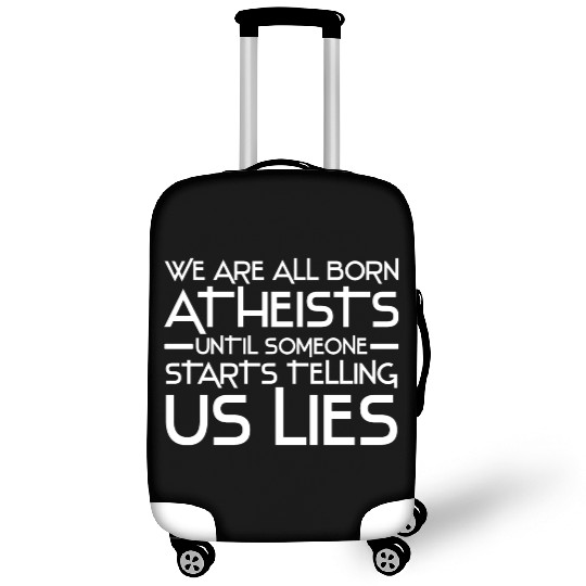 atheism science Luggage Covers