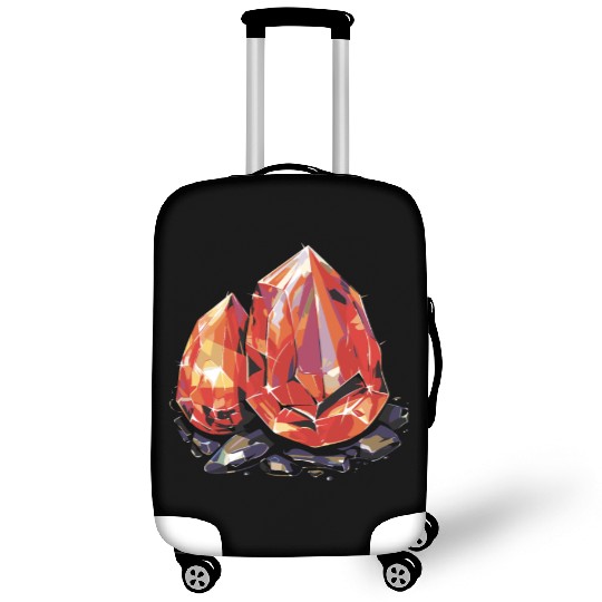 Lapidary Artist Gemstone Stone Collecting Stone Luggage Covers