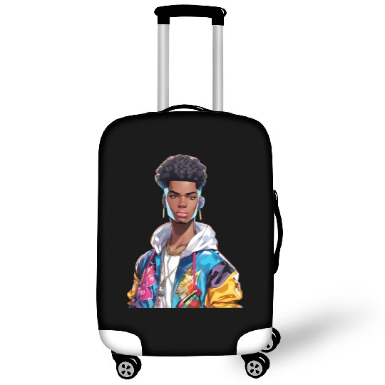 Afro Hip Hop Luggage Covers