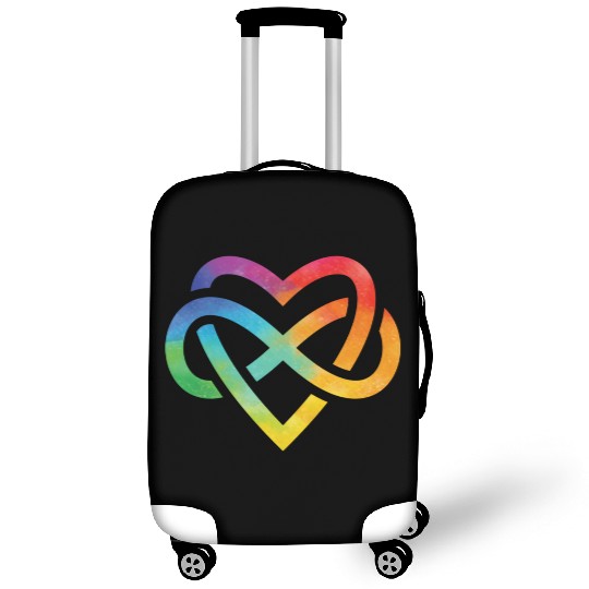 Forever Loved Rainbow Pride Infinite Symbol Luggage Covers