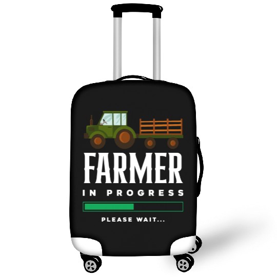 Farmer In Progress Funny Farmer Gift Luggage Covers