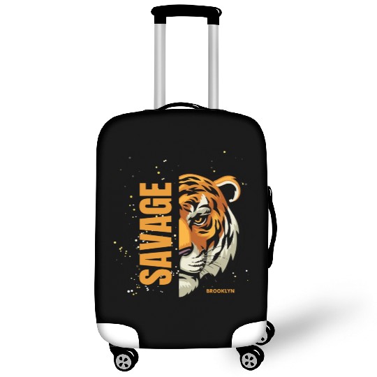 savage lion Luggage Covers