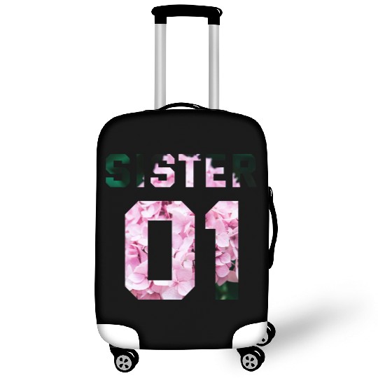 COUPLE FLOWER SISTER 01 Luggage Covers