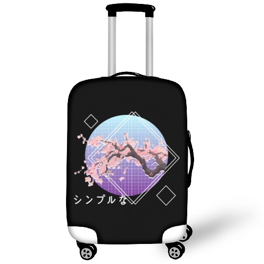 Lofi Aesthetic Sakura Cherry Blossom Tree Japanese Luggage Covers