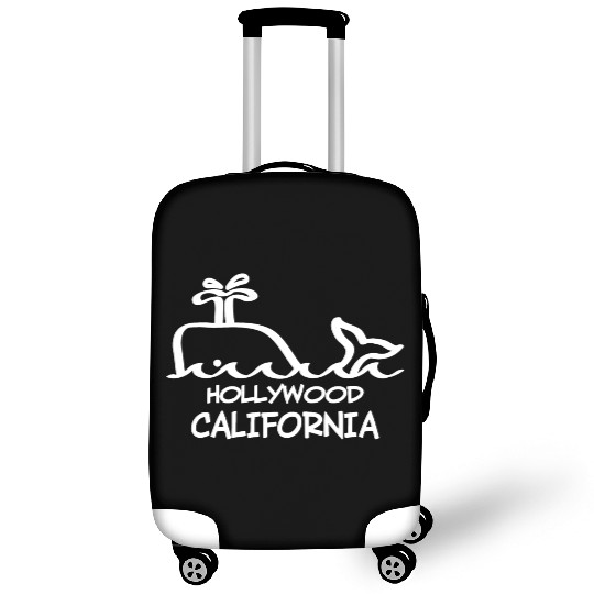 Hollywood California Whale Souvenirs Gifts Luggage Covers