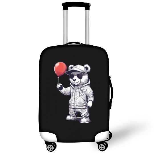 Red Balloon Luggage Covers