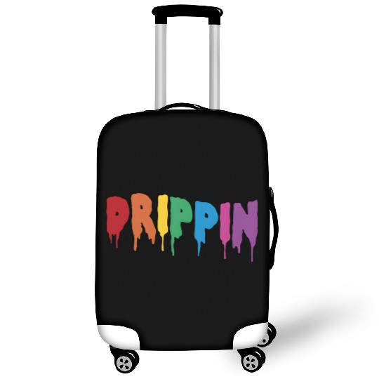 Drip Colorful Rainbow Hip Hop Dripg Sauce Luggage Covers