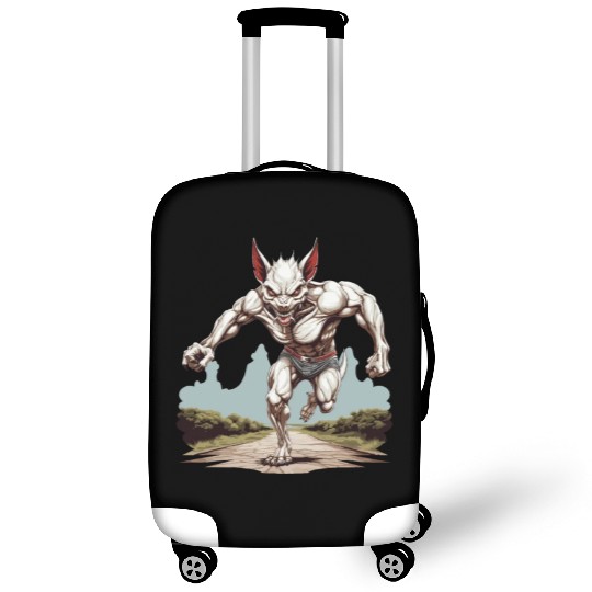 Cryptozoologists Marathon-Runner running Luggage Covers