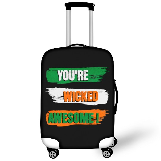You're Wicked Awesome Graphic Luggage Covers