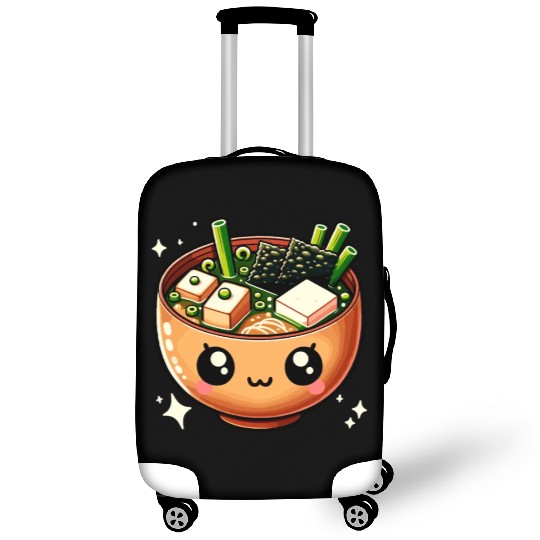 Miso Soup Kawaii Japanese Food Luggage Covers