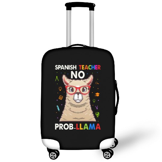 Spanish Teacher No Pro llama Luggage Covers