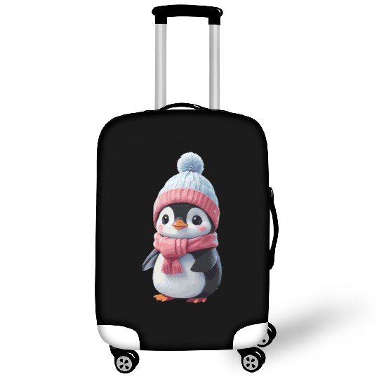 baby penguin Luggage Covers