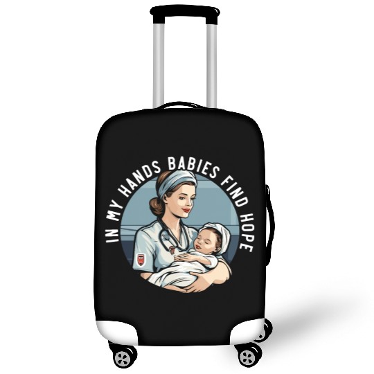 Registered Nurse Medical Medicine Neonatal Nurse Luggage Covers