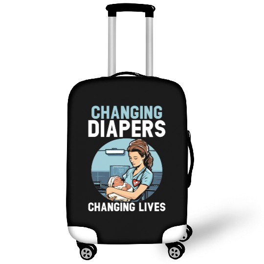 Registered Nurse Medical Medicine Neonatal Nurse Luggage Covers