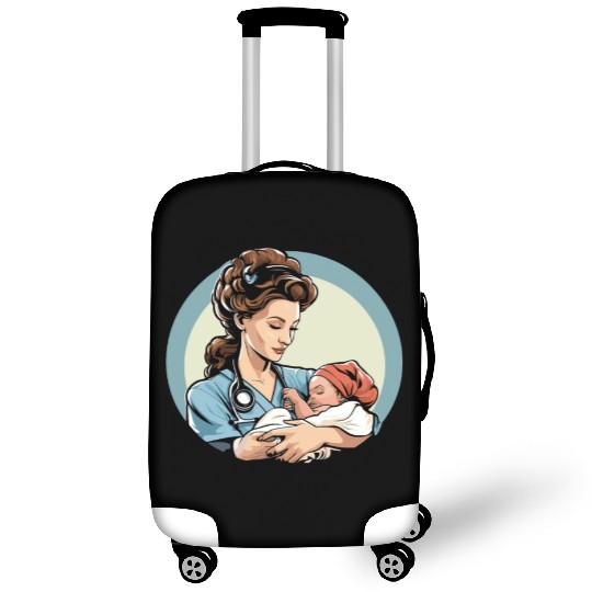 Registered Nurse Medical Medicine Neonatal Nurse Luggage Covers