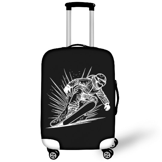 Snowboarding Style Krasser Snowboard Move Luggage Covers