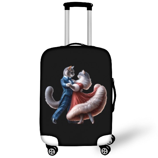 Twilight Dance of Cats Luggage Covers