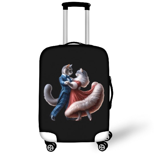 Twilight Dance of Cats Luggage Covers