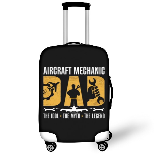 Aircraft Mechanic Dad The Idol Aviation Engineer Luggage Covers