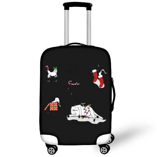 Holidays are Exhausting. Merry Christmas! Luggage Covers