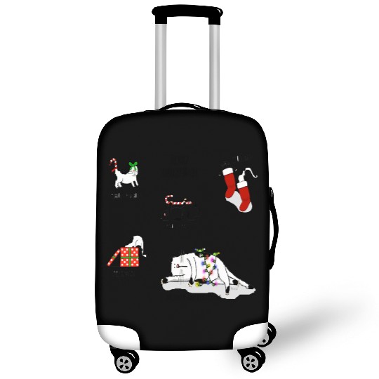 Holidays are Exhausting. Merry Christmas! Luggage Covers