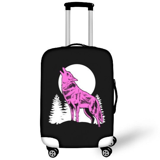 Mountain Wolf Furry Owner Gift Luggage Covers