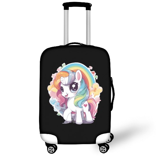 Cute Pony Luggage Covers