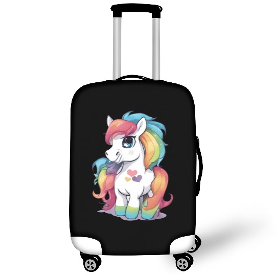 Rainbow Baby Pony Luggage Covers