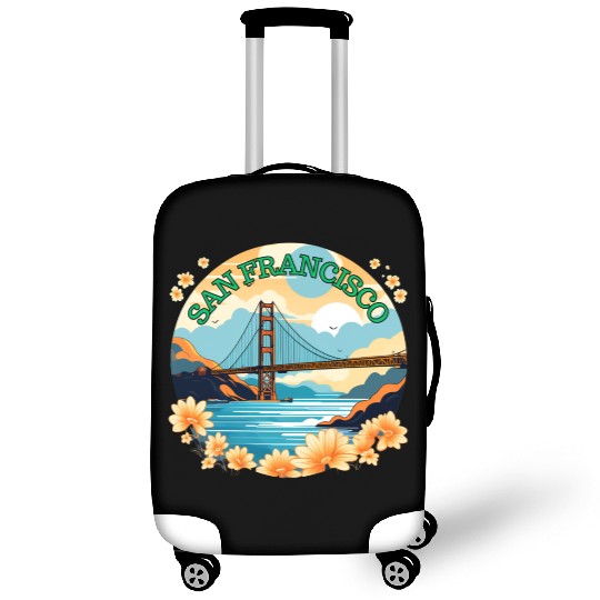 Golden Gate Bridge - San Francisco Luggage Covers