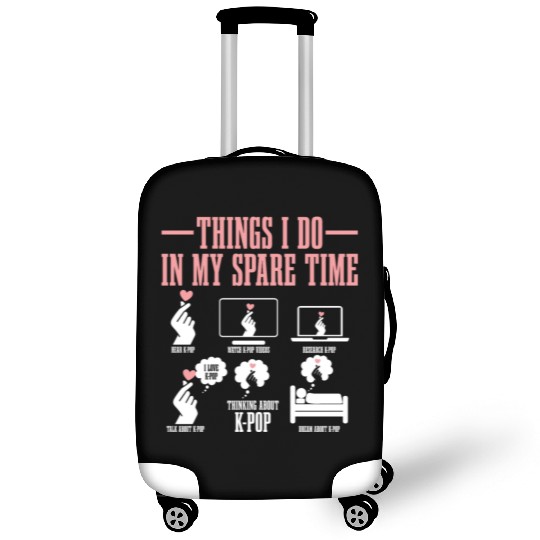 K-Pop Fan Gift Korean Pop Music Funny Luggage Covers