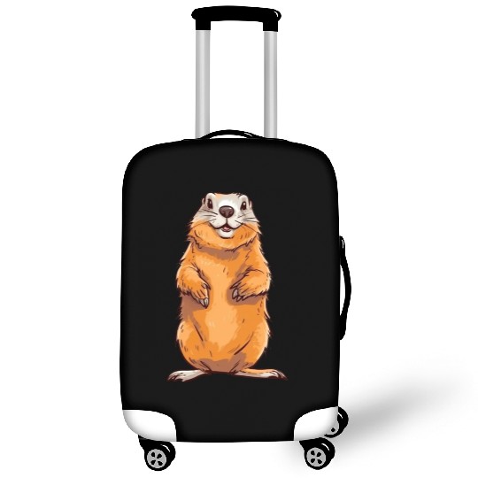 Groundhog Marmot for a Marmot lover groundhog fan Luggage Covers