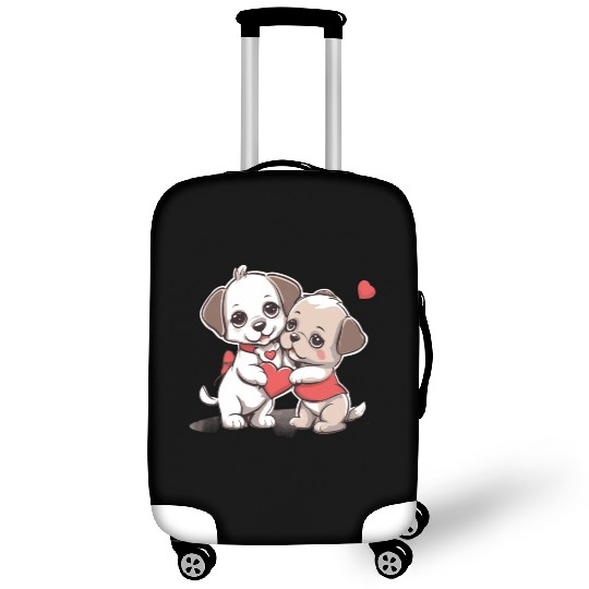 Puppy Love Luggage Covers