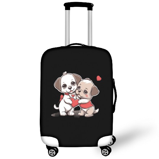 Puppy Love Luggage Covers