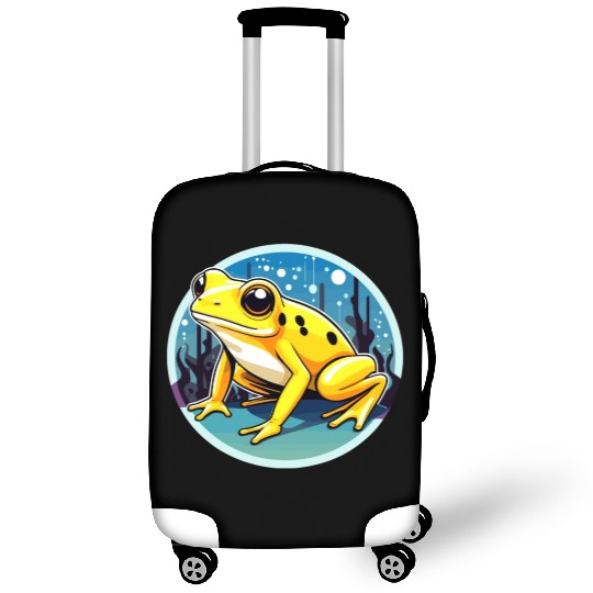 Golden Poison Frog Illustration Luggage Covers