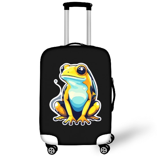 Golden Poison Frog Illustration Luggage Covers
