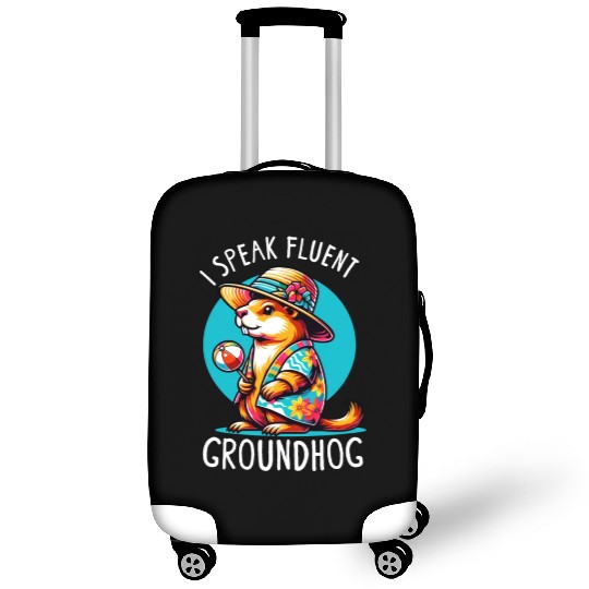 Groundhog Day 2024 Enthusiast February 2nd Luggage Covers