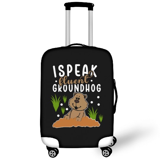 Groundhog Day 2024 Enthusiast February 2nd Luggage Covers