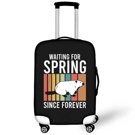 Groundhog Day 2024 Enthusiast February 2nd Luggage Covers