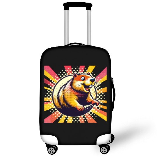 Groundhog Day 2024 Enthusiast February 2nd Luggage Covers