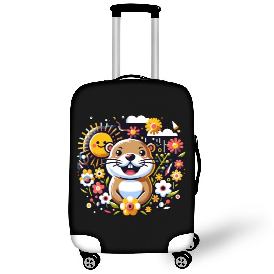 Groundhog Day 2024 Enthusiast February 2nd Luggage Covers