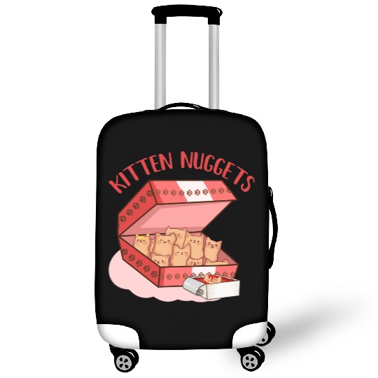 Funny Kittens as Chicken Nuggets, Cat Lover Luggage Covers