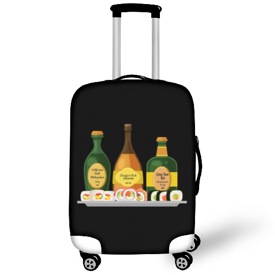 Nurse Luggage Covers, Dragon Spicy Tuna California Roll