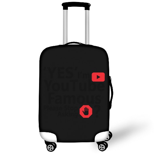 Yes I m YouTube Famous Luggage Covers