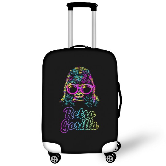 Retro Gorilla Luggage Covers