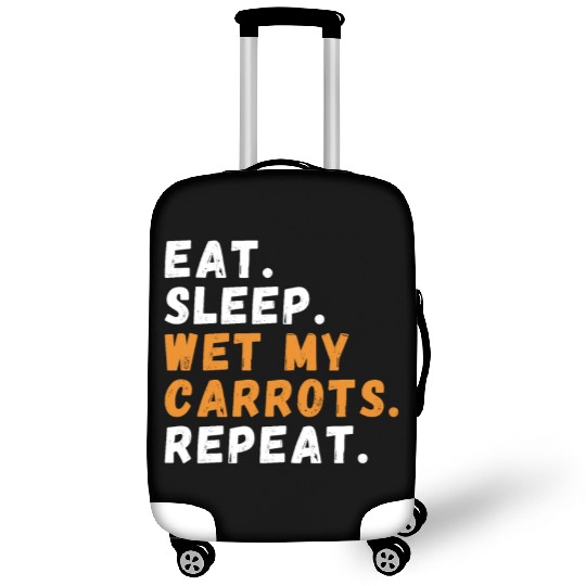 Funny Garden Humor Carrot Plant Garden Luggage Covers