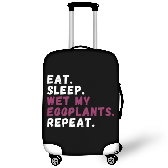 Eggplant Lover Healthy Cuisine Gardening Luggage Covers
