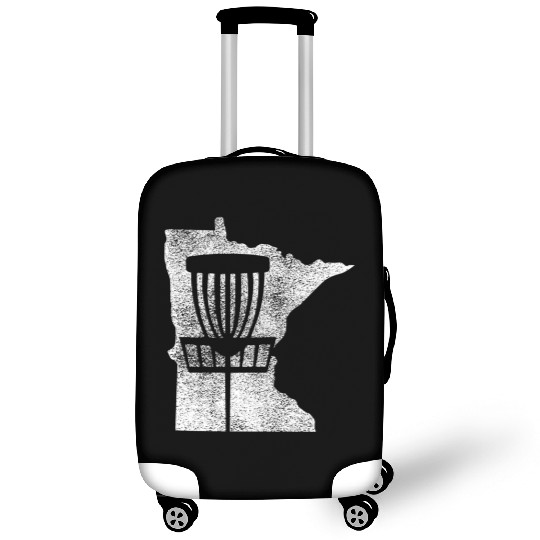 Minnesota Disc Golf State With Baet Distressed Luggage Covers