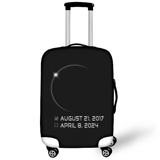 Total Solar Eclipse 2024 USA Totality April 8 2024 Luggage Covers