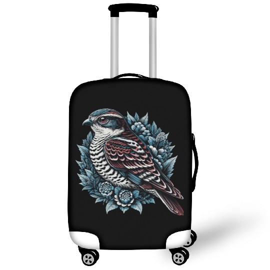 Sparrow Hawk Bird of Prey Luggage Covers for Avid Bird Lovers