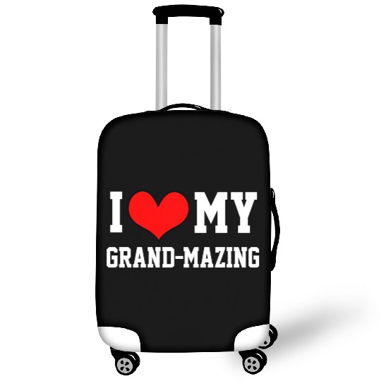 I Love My Grandma Amazing Puns Fun Mothers Day Kid Luggage Covers